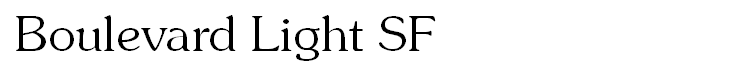 Boulevard Light SF