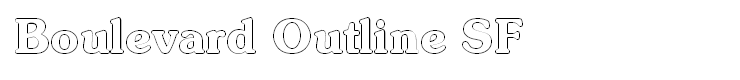 Boulevard Outline SF