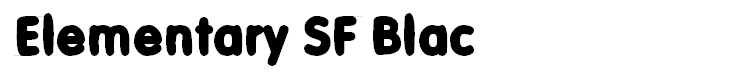 Elementary SF Black