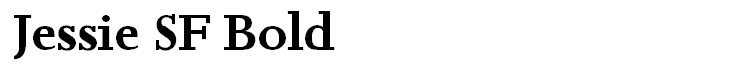 Jessie SF Bold