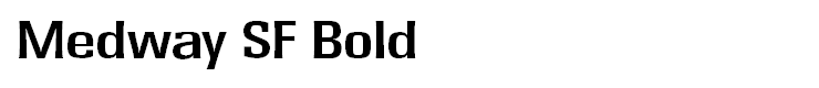 Medway SF Bold