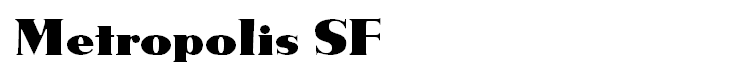 Metropolis SF