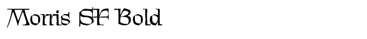 Morris SF Bold