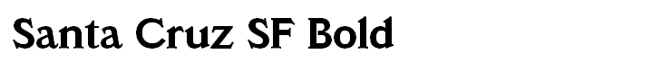 Santa Cruz SF Bold