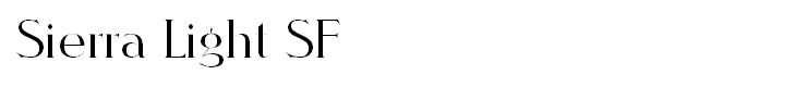 Sierra Light SF