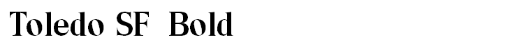 Toledo SF  Bold